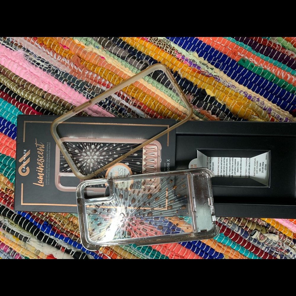 iPhone X luminescent phone case